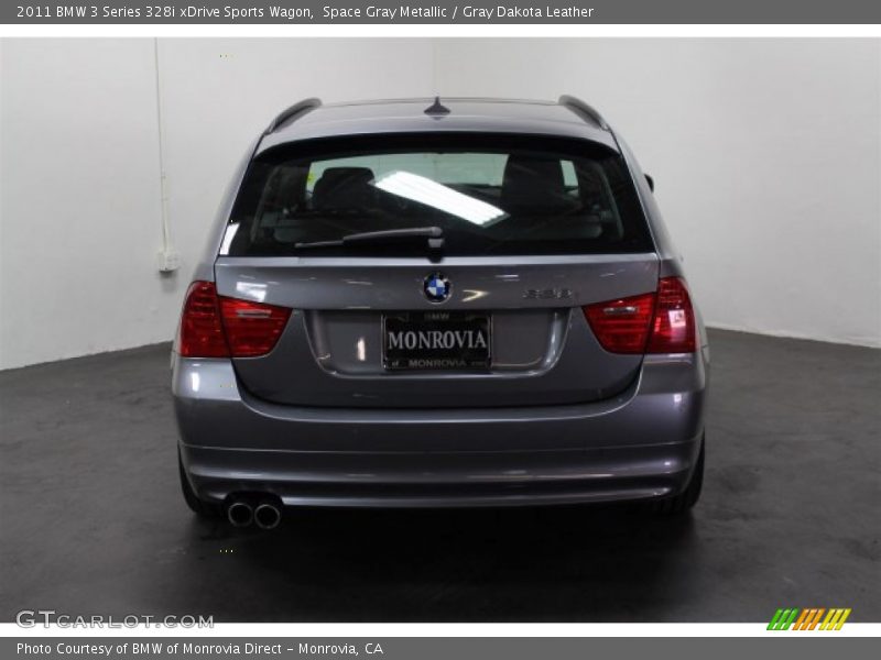 Space Gray Metallic / Gray Dakota Leather 2011 BMW 3 Series 328i xDrive Sports Wagon