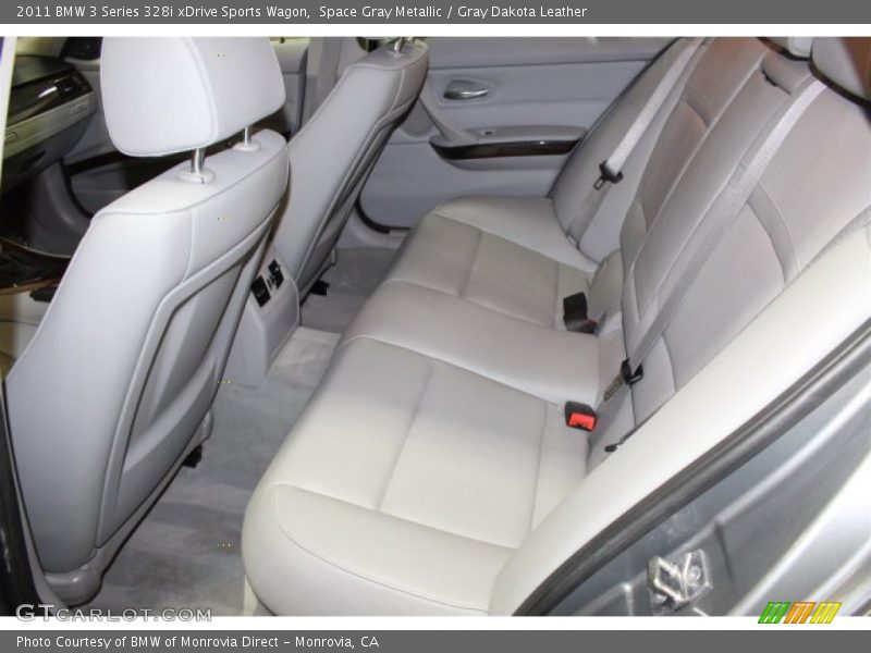 Space Gray Metallic / Gray Dakota Leather 2011 BMW 3 Series 328i xDrive Sports Wagon