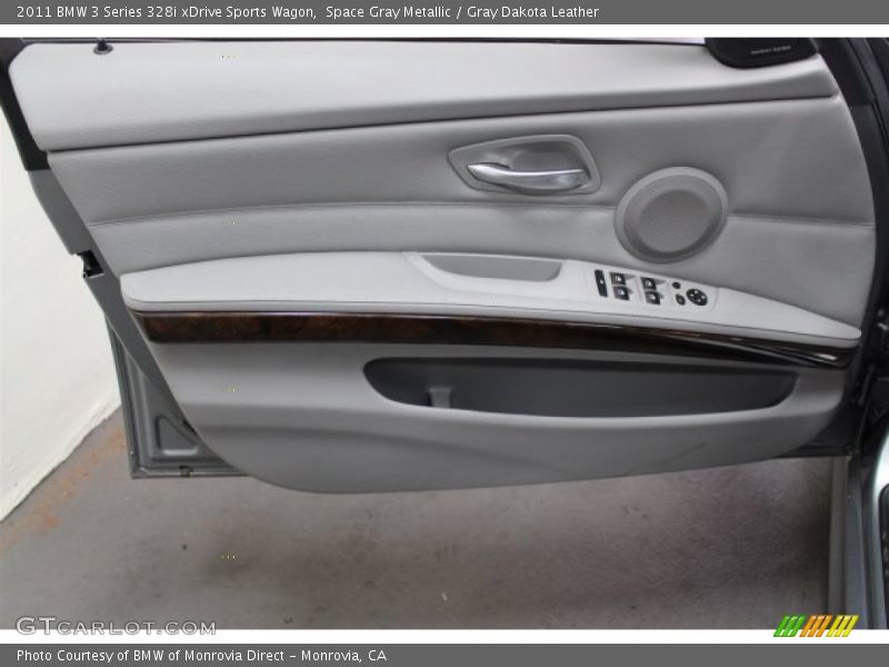 Space Gray Metallic / Gray Dakota Leather 2011 BMW 3 Series 328i xDrive Sports Wagon