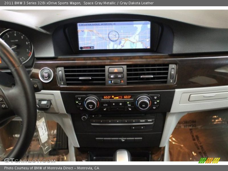 Space Gray Metallic / Gray Dakota Leather 2011 BMW 3 Series 328i xDrive Sports Wagon