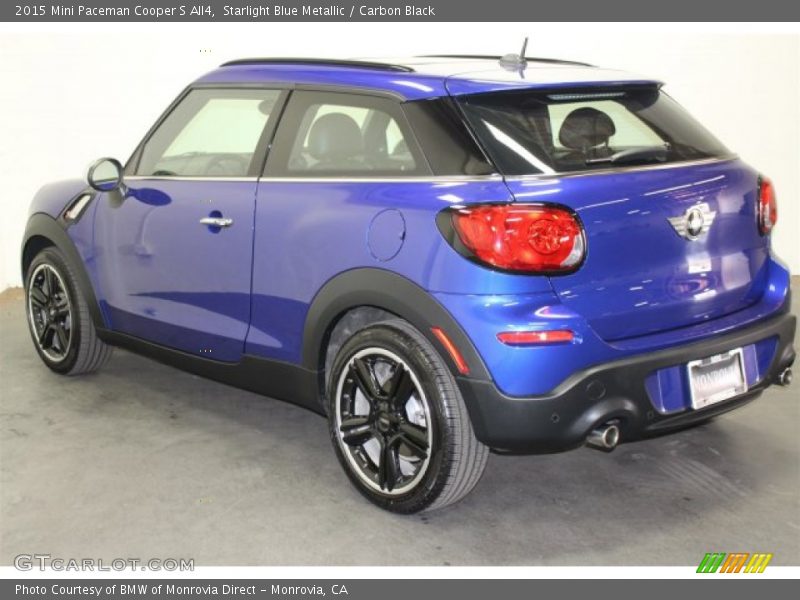 2015 Paceman Cooper S All4 Starlight Blue Metallic