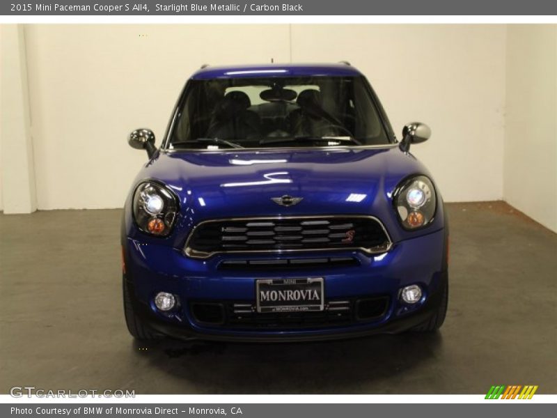 Starlight Blue Metallic / Carbon Black 2015 Mini Paceman Cooper S All4