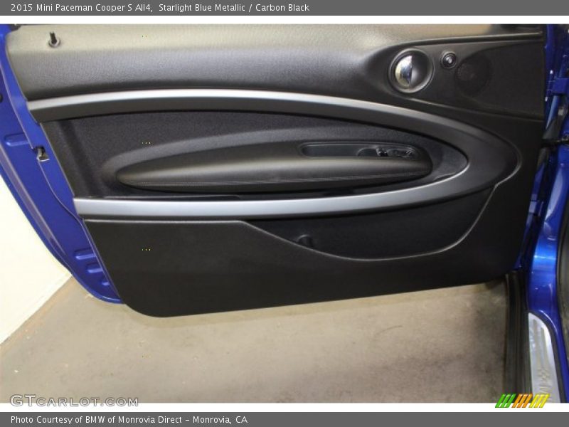 Starlight Blue Metallic / Carbon Black 2015 Mini Paceman Cooper S All4