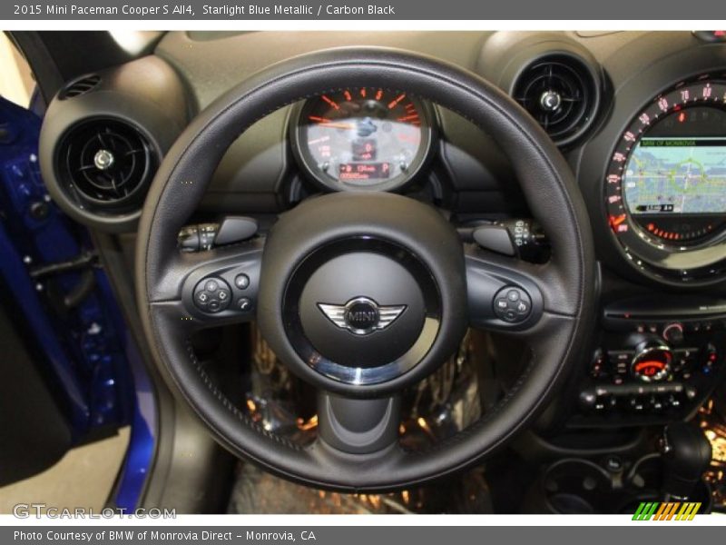 Starlight Blue Metallic / Carbon Black 2015 Mini Paceman Cooper S All4