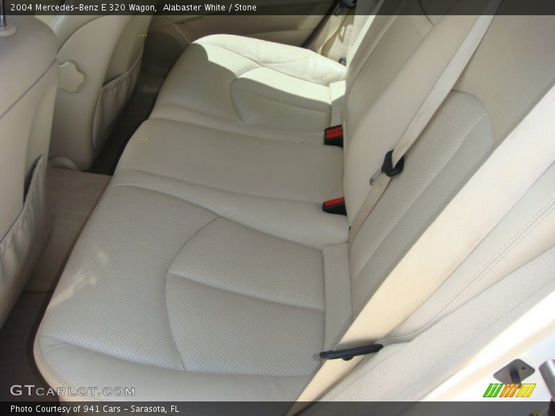 Alabaster White / Stone 2004 Mercedes-Benz E 320 Wagon