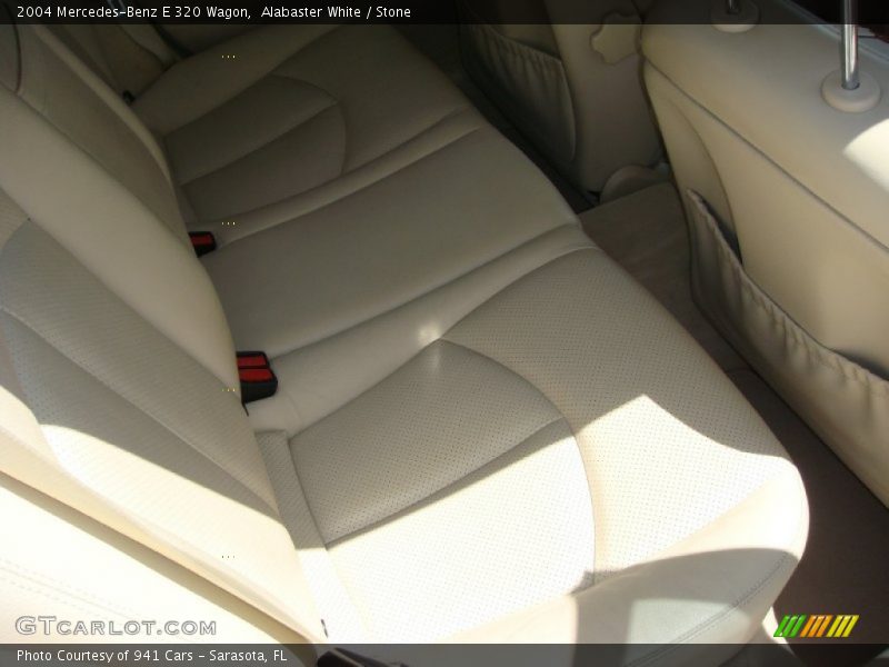 Alabaster White / Stone 2004 Mercedes-Benz E 320 Wagon