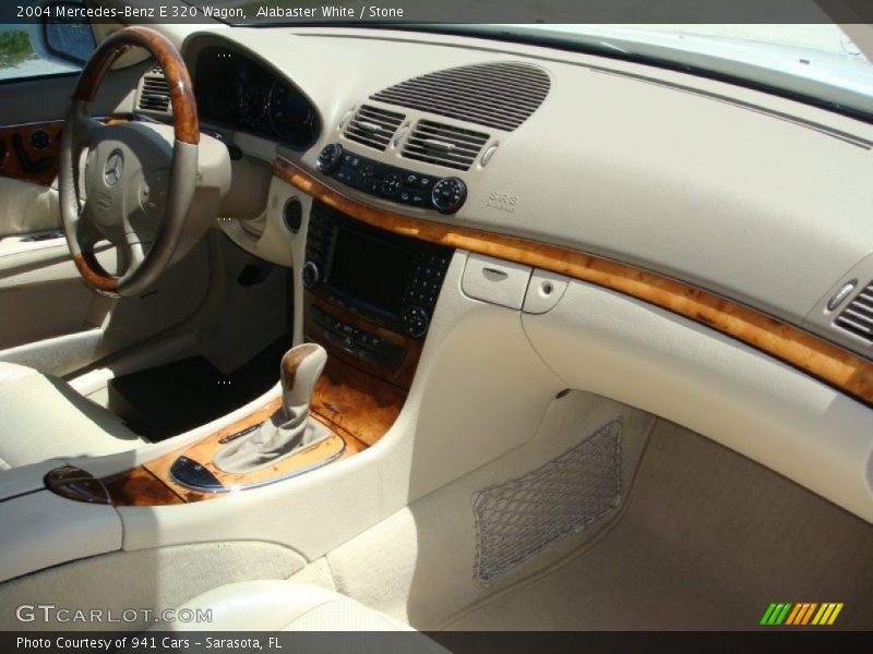 Alabaster White / Stone 2004 Mercedes-Benz E 320 Wagon