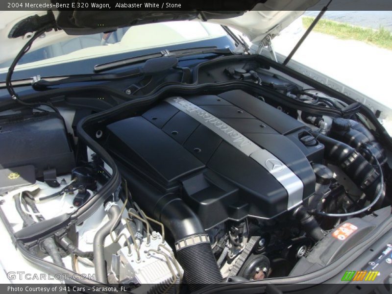 Alabaster White / Stone 2004 Mercedes-Benz E 320 Wagon