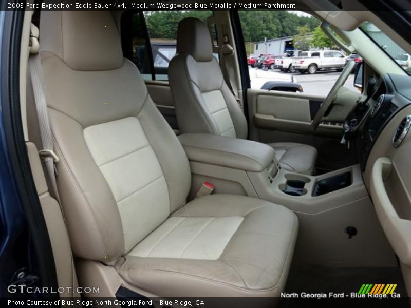 Medium Wedgewood Blue Metallic / Medium Parchment 2003 Ford Expedition Eddie Bauer 4x4
