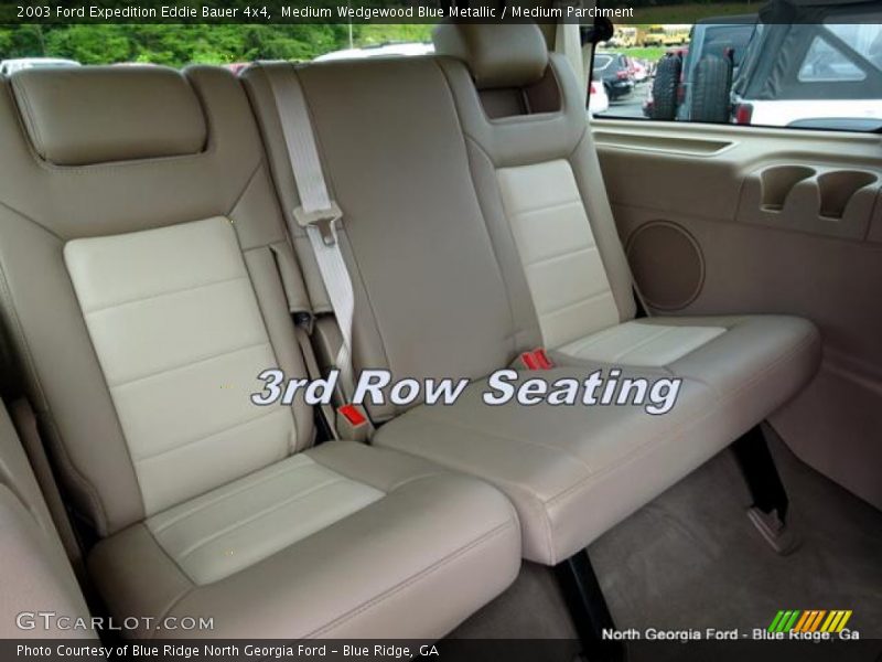 Medium Wedgewood Blue Metallic / Medium Parchment 2003 Ford Expedition Eddie Bauer 4x4