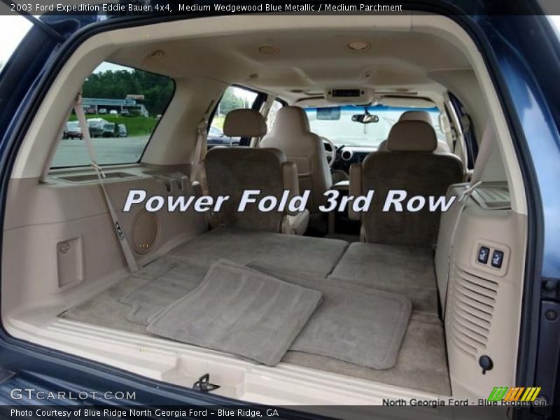 Medium Wedgewood Blue Metallic / Medium Parchment 2003 Ford Expedition Eddie Bauer 4x4