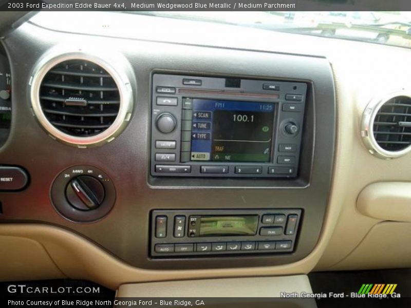 Medium Wedgewood Blue Metallic / Medium Parchment 2003 Ford Expedition Eddie Bauer 4x4