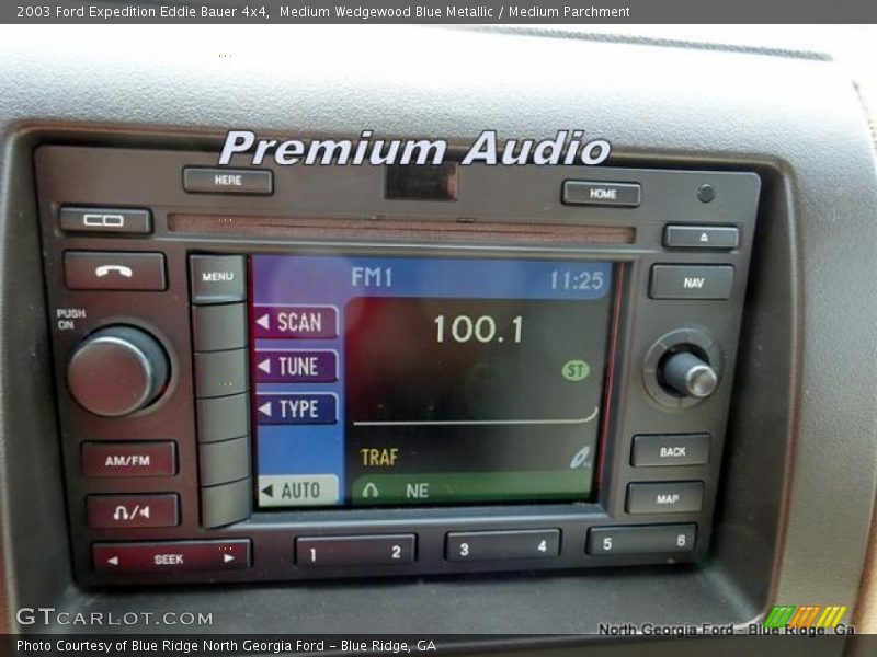 Medium Wedgewood Blue Metallic / Medium Parchment 2003 Ford Expedition Eddie Bauer 4x4