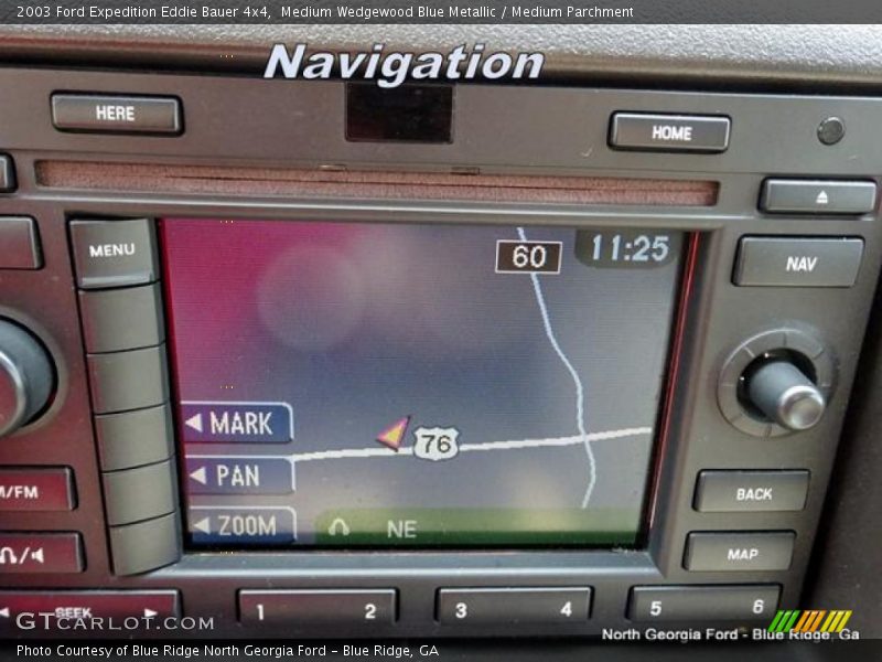 Medium Wedgewood Blue Metallic / Medium Parchment 2003 Ford Expedition Eddie Bauer 4x4
