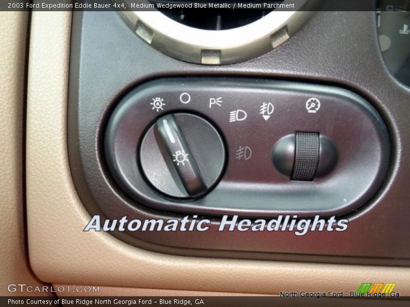 Medium Wedgewood Blue Metallic / Medium Parchment 2003 Ford Expedition Eddie Bauer 4x4