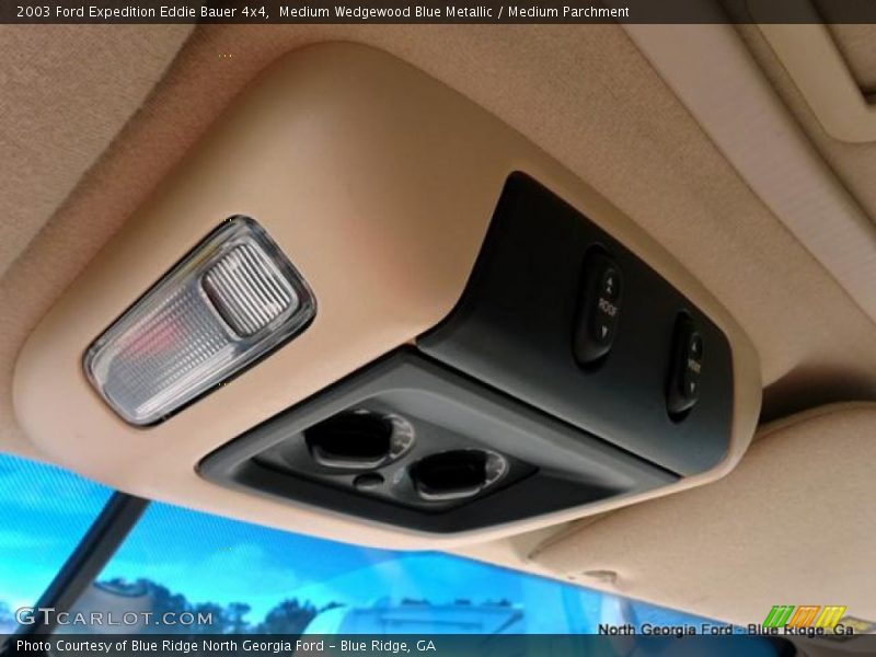 Medium Wedgewood Blue Metallic / Medium Parchment 2003 Ford Expedition Eddie Bauer 4x4