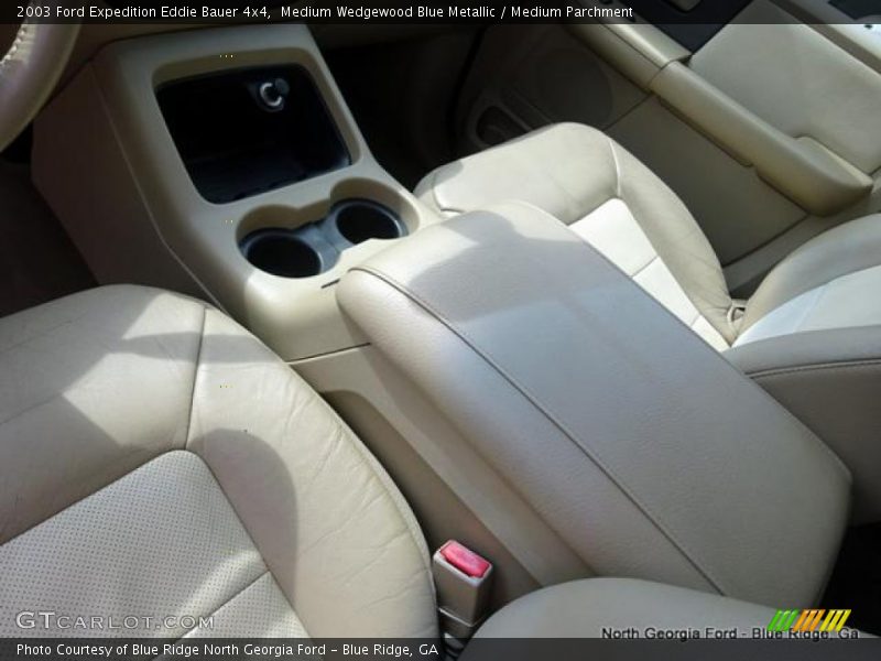 Medium Wedgewood Blue Metallic / Medium Parchment 2003 Ford Expedition Eddie Bauer 4x4