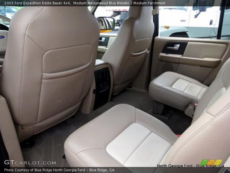 Medium Wedgewood Blue Metallic / Medium Parchment 2003 Ford Expedition Eddie Bauer 4x4