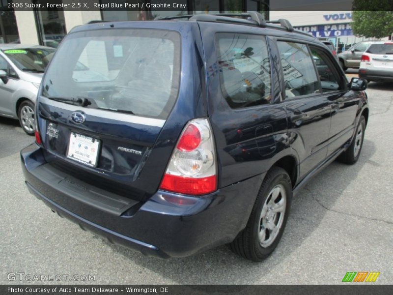 Regal Blue Pearl / Graphite Gray 2006 Subaru Forester 2.5 X