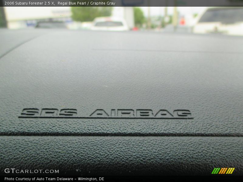 Regal Blue Pearl / Graphite Gray 2006 Subaru Forester 2.5 X