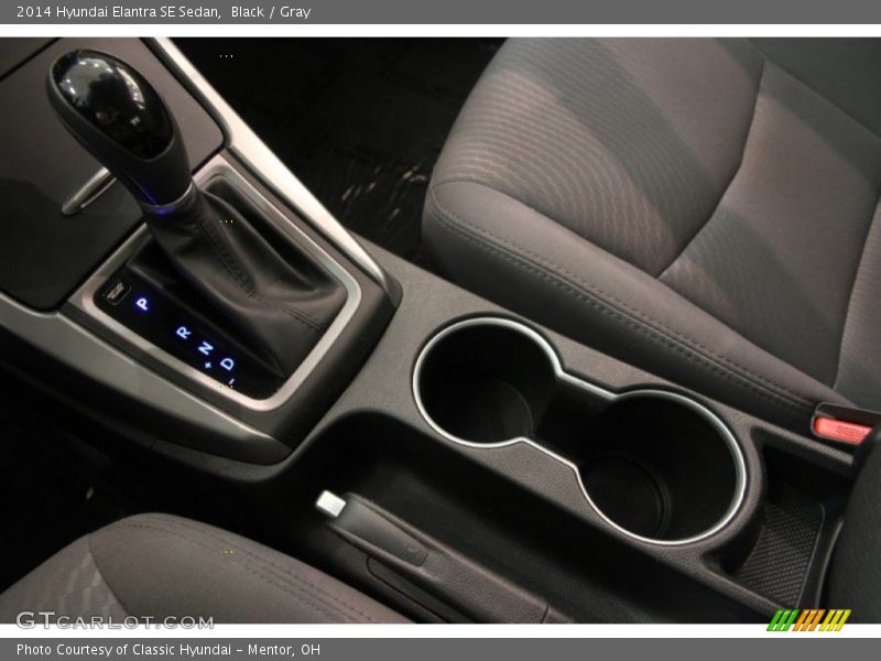 Black / Gray 2014 Hyundai Elantra SE Sedan