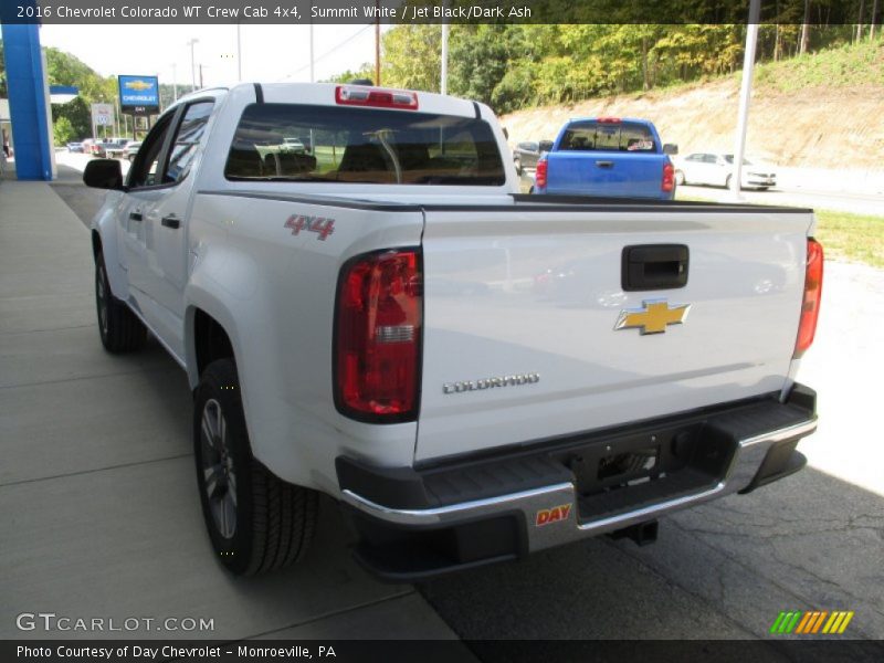 Summit White / Jet Black/Dark Ash 2016 Chevrolet Colorado WT Crew Cab 4x4