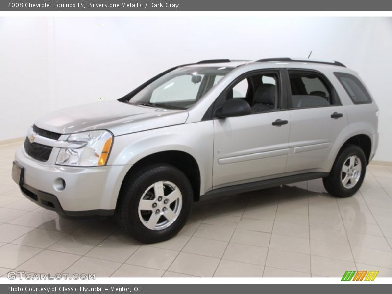 Silverstone Metallic / Dark Gray 2008 Chevrolet Equinox LS