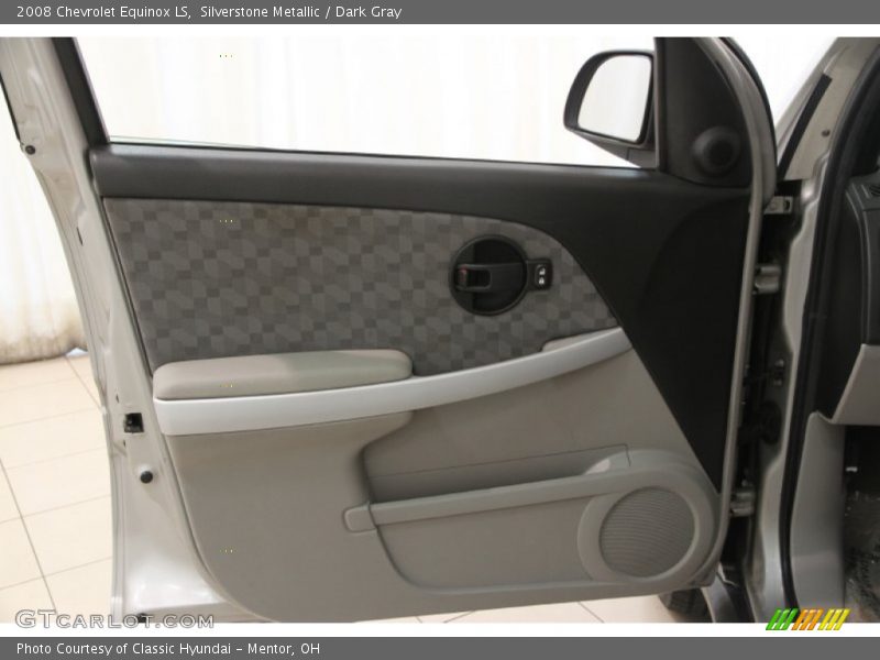 Silverstone Metallic / Dark Gray 2008 Chevrolet Equinox LS