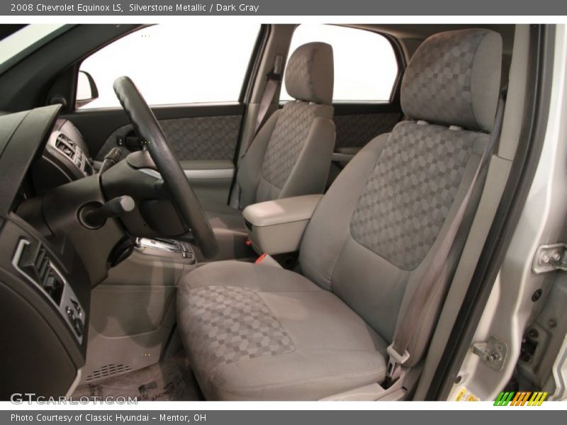  2008 Equinox LS Dark Gray Interior