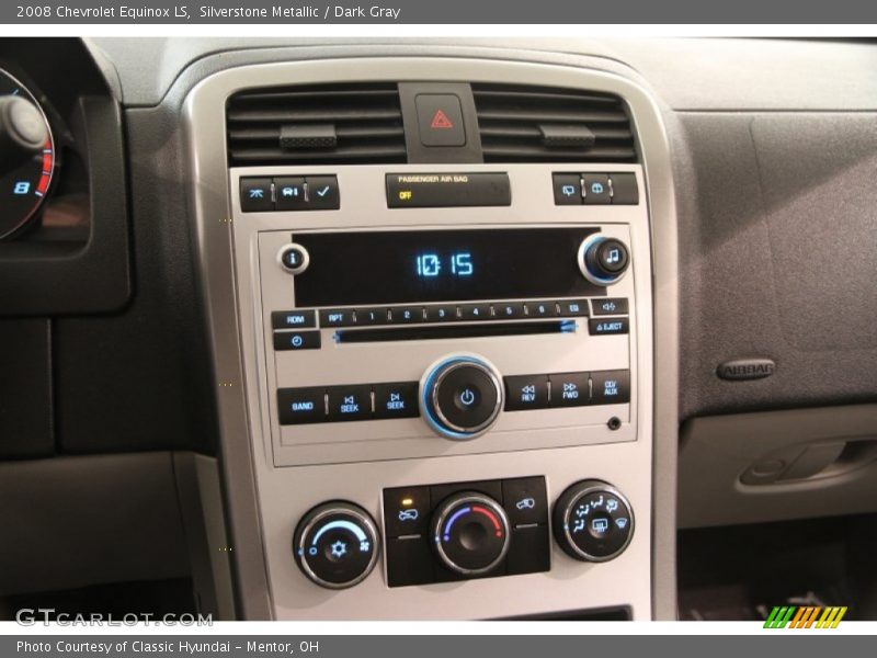 Silverstone Metallic / Dark Gray 2008 Chevrolet Equinox LS