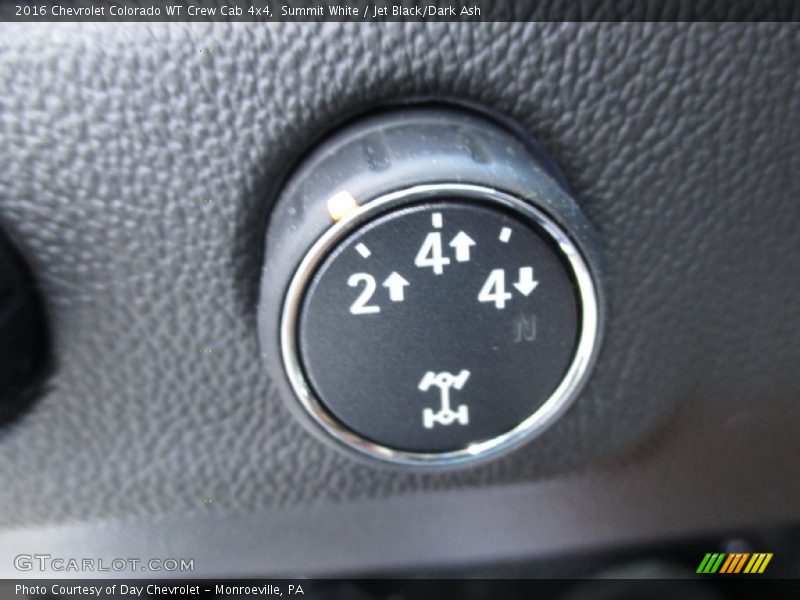 Summit White / Jet Black/Dark Ash 2016 Chevrolet Colorado WT Crew Cab 4x4