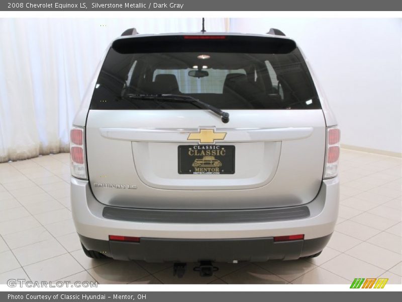 Silverstone Metallic / Dark Gray 2008 Chevrolet Equinox LS