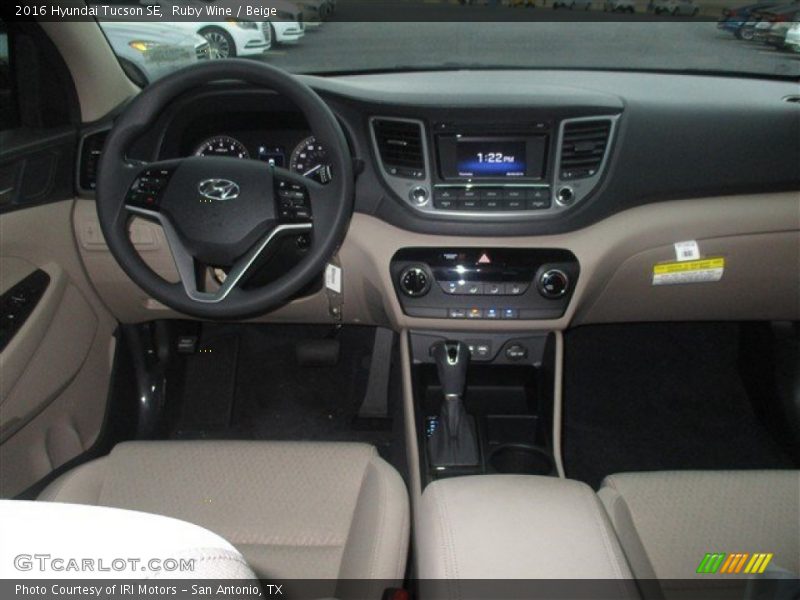 Ruby Wine / Beige 2016 Hyundai Tucson SE