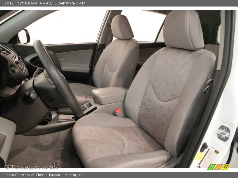  2012 RAV4 I4 4WD Ash Interior