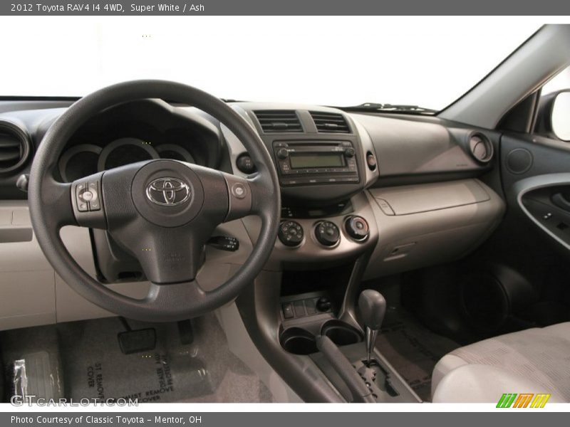 Dashboard of 2012 RAV4 I4 4WD