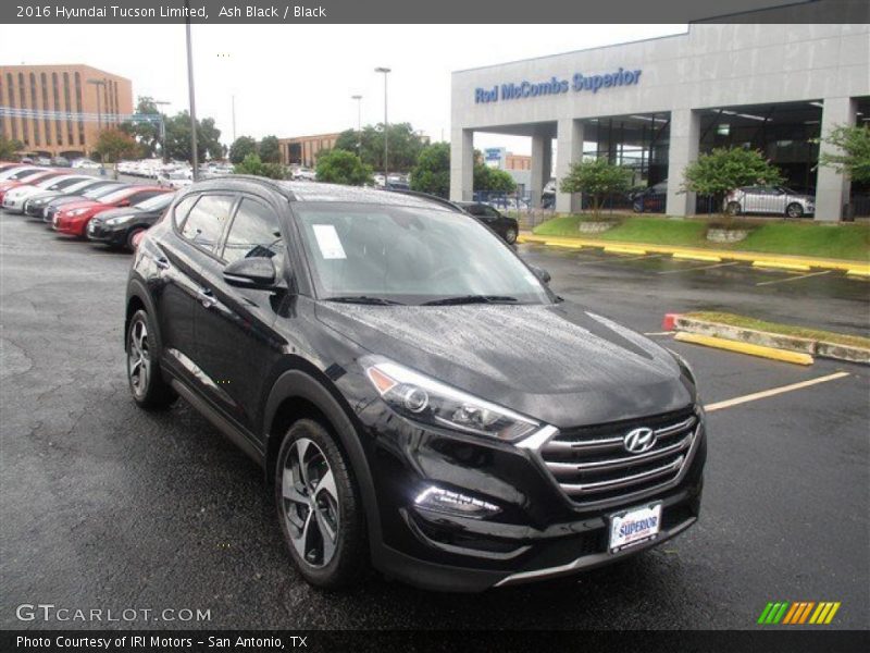 Ash Black / Black 2016 Hyundai Tucson Limited