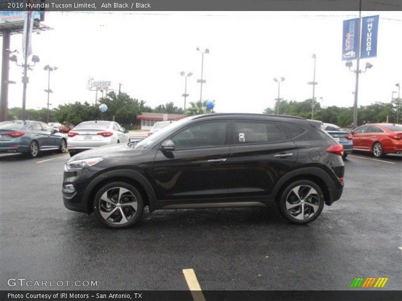 Ash Black / Black 2016 Hyundai Tucson Limited