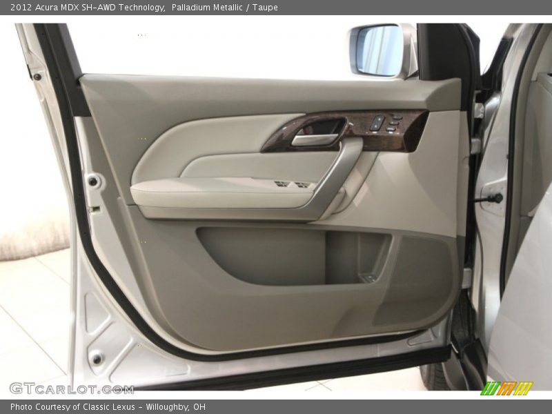 Palladium Metallic / Taupe 2012 Acura MDX SH-AWD Technology