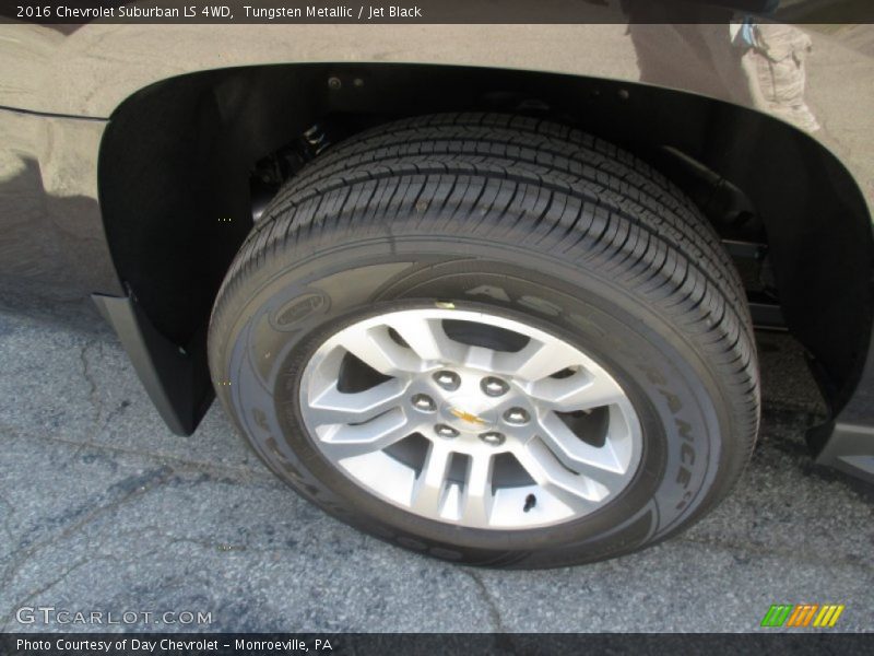 Tungsten Metallic / Jet Black 2016 Chevrolet Suburban LS 4WD