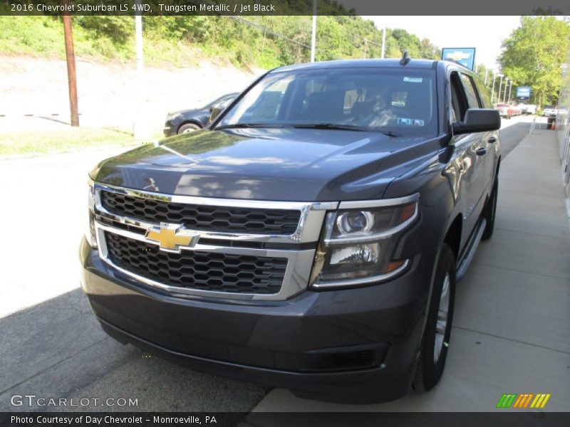 Tungsten Metallic / Jet Black 2016 Chevrolet Suburban LS 4WD