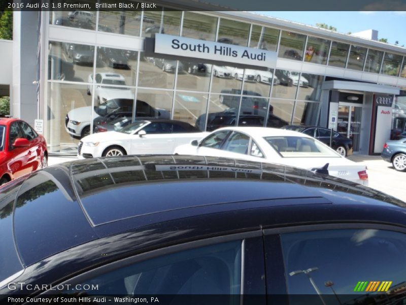 Brilliant Black / Black 2016 Audi A3 1.8 Premium