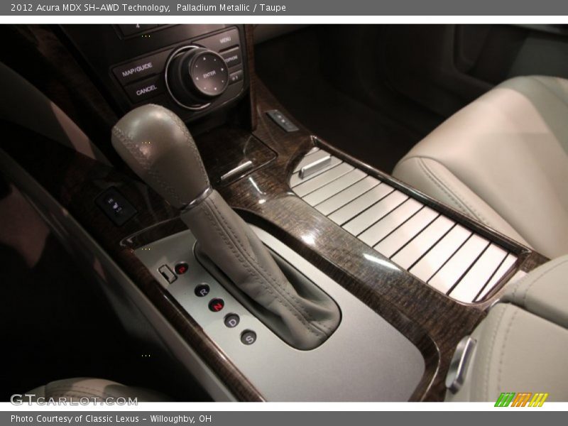 Palladium Metallic / Taupe 2012 Acura MDX SH-AWD Technology