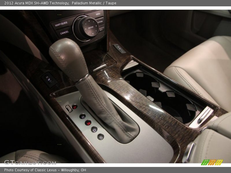 Palladium Metallic / Taupe 2012 Acura MDX SH-AWD Technology
