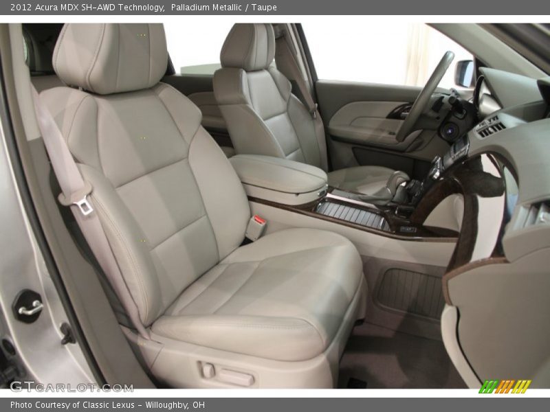 Palladium Metallic / Taupe 2012 Acura MDX SH-AWD Technology