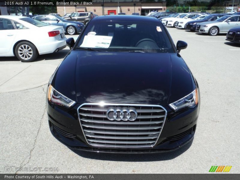 Brilliant Black / Black 2016 Audi A3 1.8 Premium