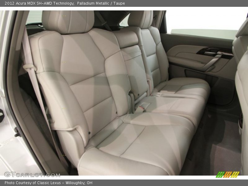 Palladium Metallic / Taupe 2012 Acura MDX SH-AWD Technology