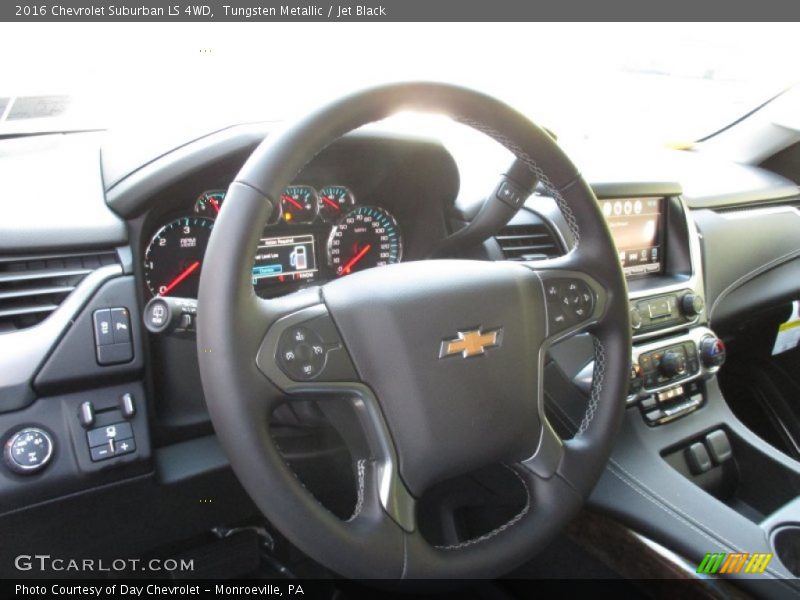 Tungsten Metallic / Jet Black 2016 Chevrolet Suburban LS 4WD