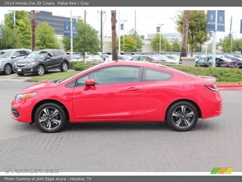 2014 Civic EX Coupe Rallye Red