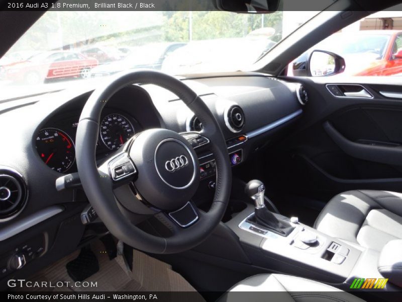 Brilliant Black / Black 2016 Audi A3 1.8 Premium