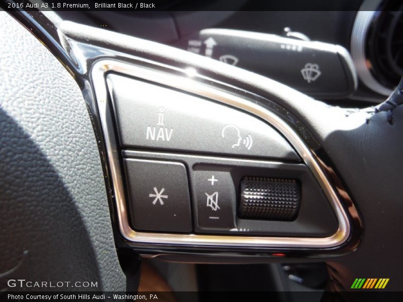 Brilliant Black / Black 2016 Audi A3 1.8 Premium